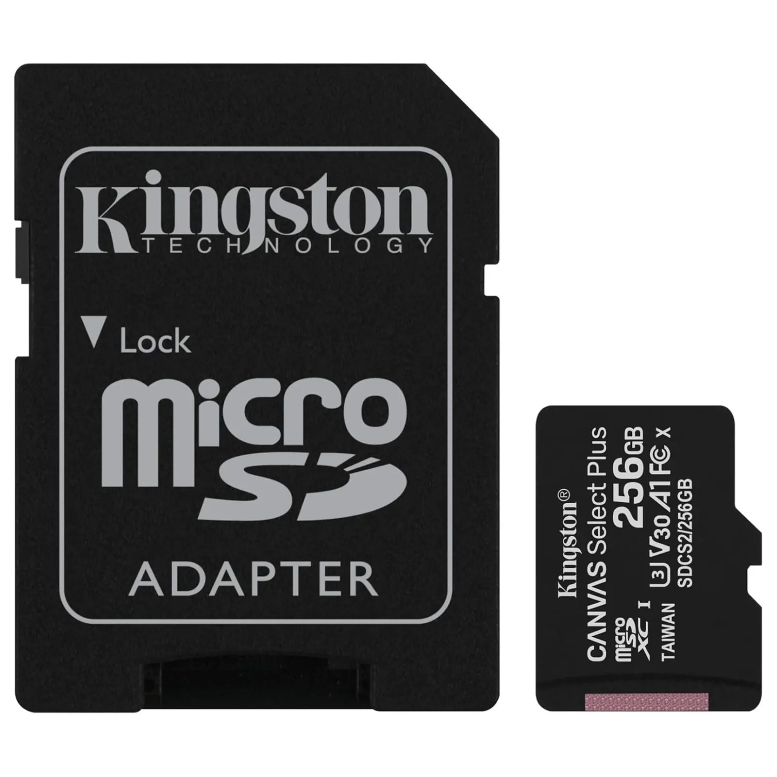 Kingston Canvas Select Plus microSD (Gen2) 256GB