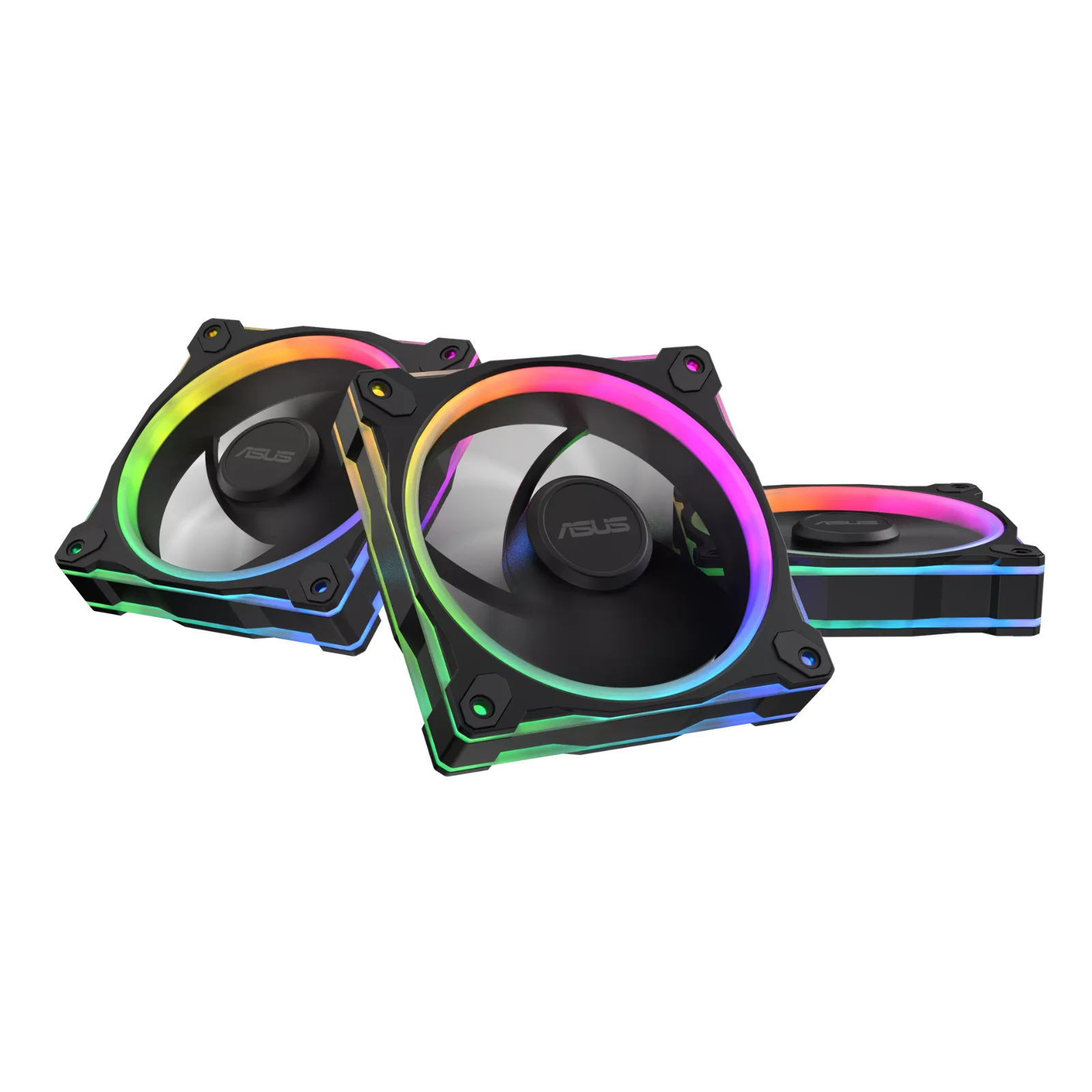 ASUS Prime MR120 ARGB Black 3-kit