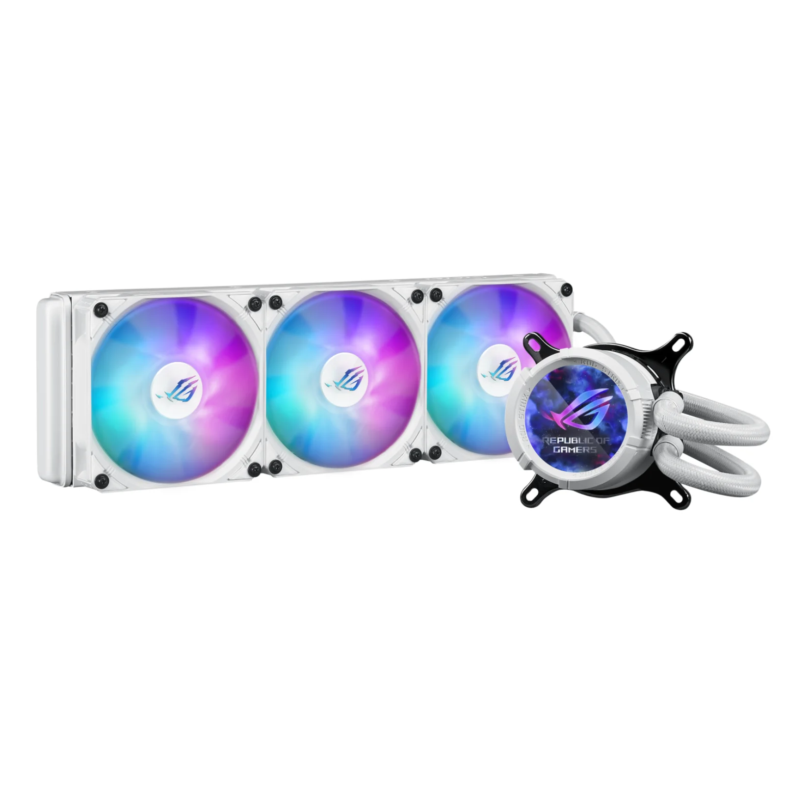 ASUS ROG STRIX LC III 360 ARGB LCD White Edition