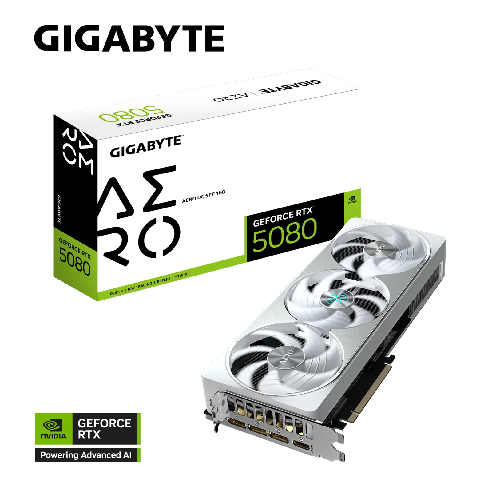 GIGABYTE GeForce RTX 5080 AERO OC SFF 16G