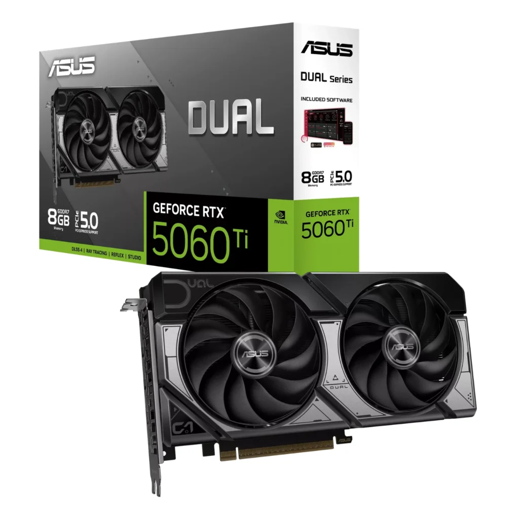 ASUS Dual GeForce RTX 5060 Ti 8GB GDDR7
