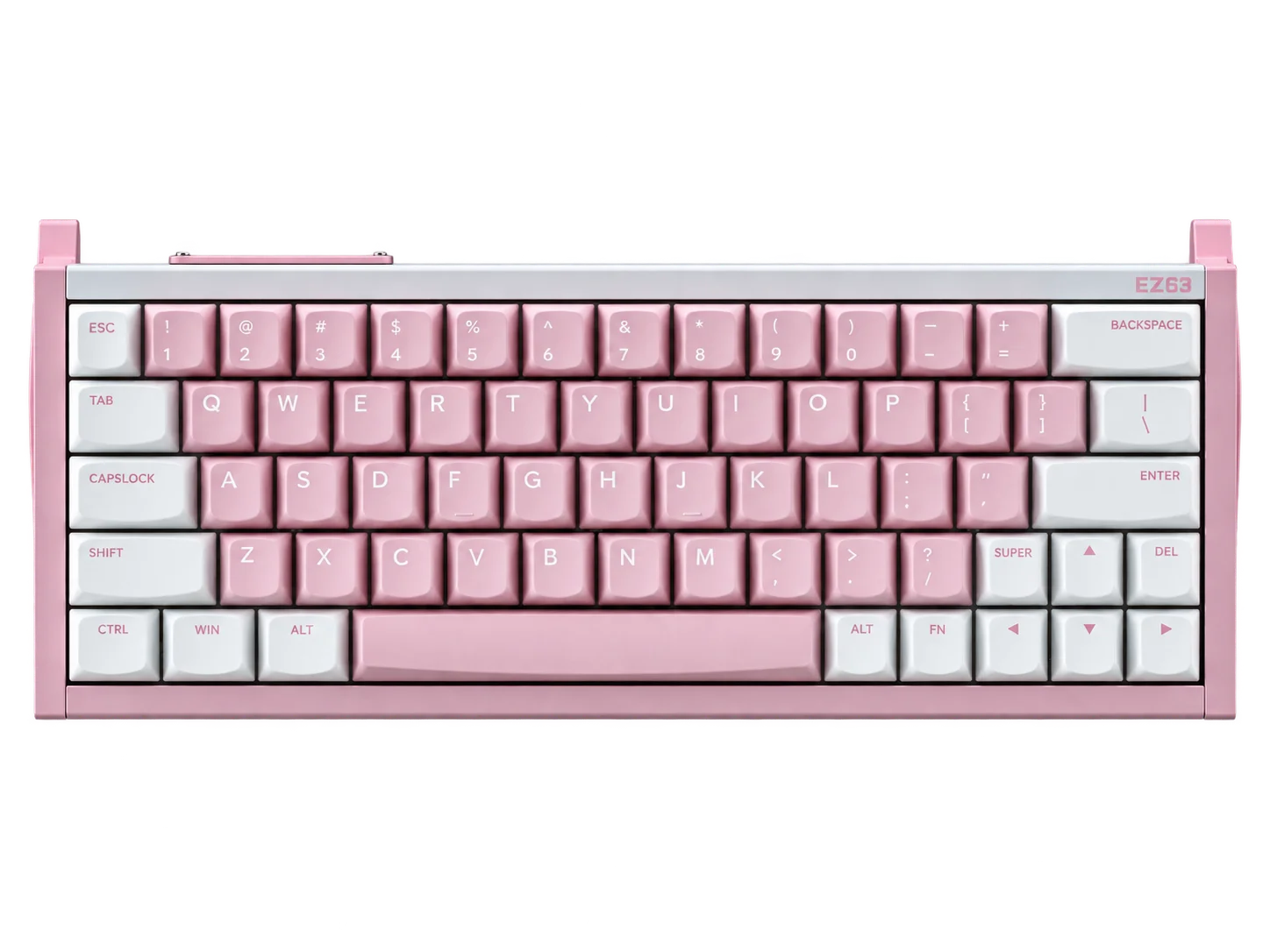 IQUNIX EZ63 HE Pink, tastiera gaming Hall Effect rosa con tasti freccia dedicati