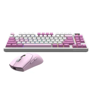 FORGE GK600 TKL W VIOLET IT + FORGE GM340 W VIOLET