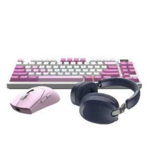 FORGE GK600 TKL W VIOLET IT + FORGE GM340 W VIOLET + MAESTRO 500 WIRELESS NAVY