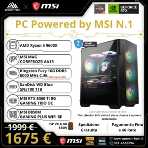 PC Gaming Powered by MSI N.1
