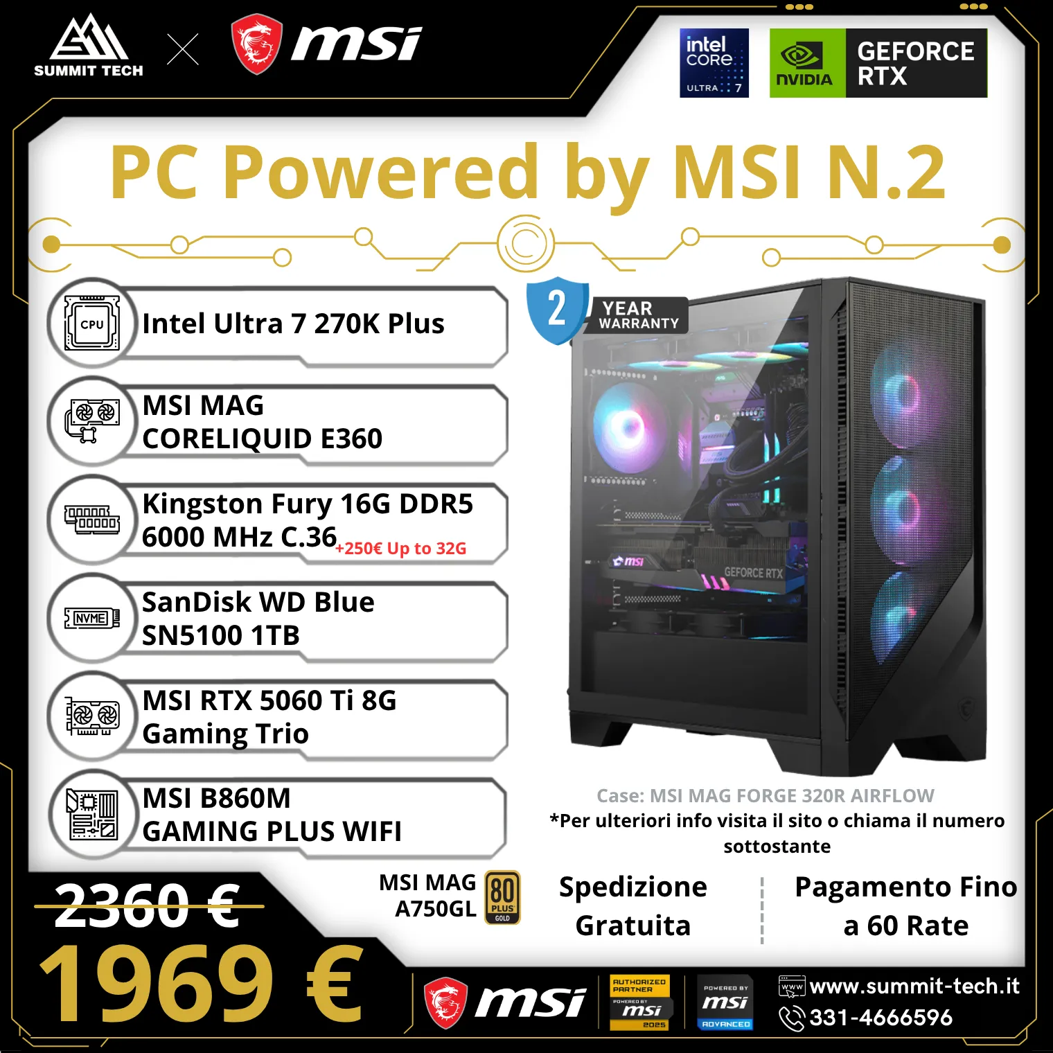 PC Gaming Powered by MSI N.2 PC Gaming Powered by MSI N.2
