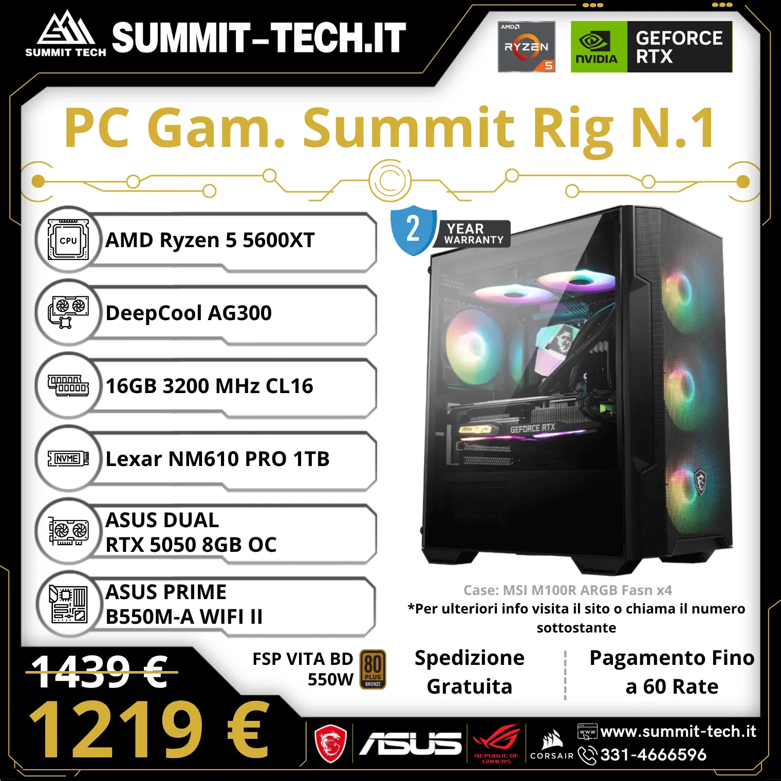 PC Gaming Summit Rig N.1 PC Gaming Summit Rig N.1