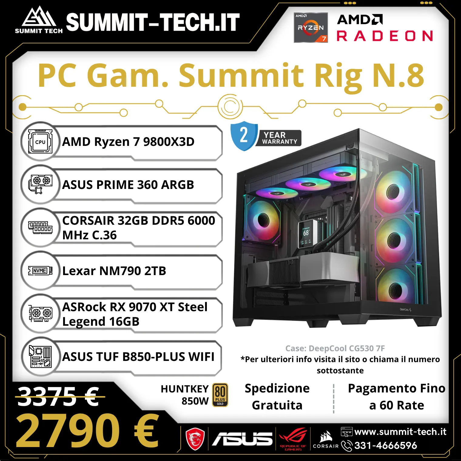 PC Gaming Summit Rig N.8 PC Gaming Summit Rig N.8
