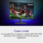 Alienware AW2726DL – Monitor Gaming 27" QHD WQHD 2560x1440 280Hz IPS 1ms FreeSync Premium HDR10 HDMI 2.1 DisplayPort 1.4 - immagine 9