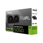 ASUS Dual GeForce RTX 5050 8GB GDDR6 OC Edition – Scheda Video NVIDIA 2677MHz PCIe 5.0 Dual Fan 2-Slot DLSS 4 Dual BIOS - immagine 15