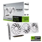 ASUS PRIME GeForce RTX 5070 White OC Edition 12GB GDDR7
