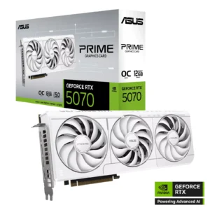 ASUS PRIME GeForce RTX 5070 White OC Edition 12GB GDDR7