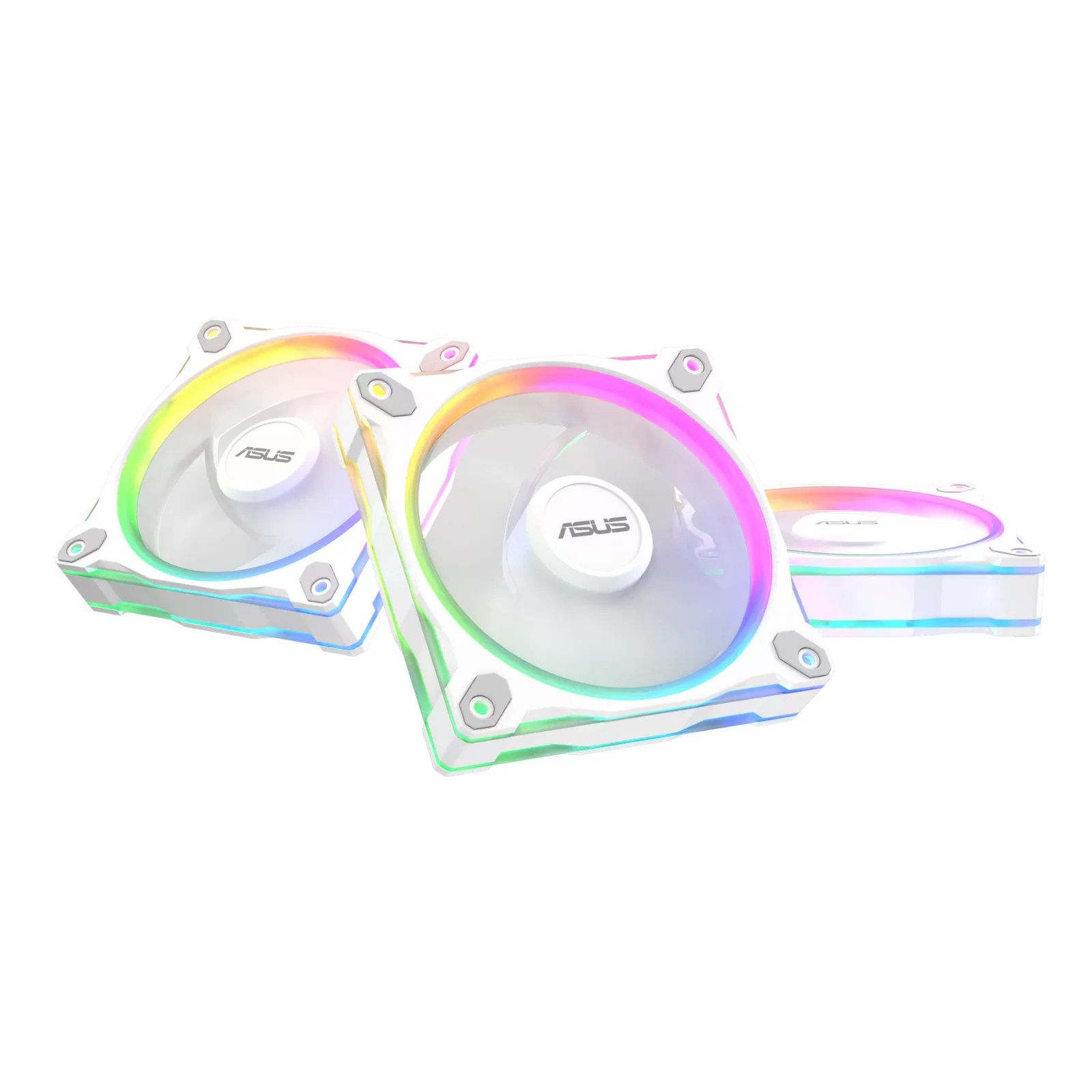ASUS Prime MR120 ARGB Triple Pack White