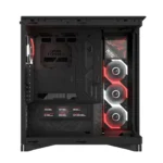 ASUS ROG Cronox ARGB – Case Full Tower PC Panoramico E-ATX/BTF con LCD 9,2” 60Hz, Vetro Temperato Curvo, 4 Ventole ARGB e Doppio Radiatore 360 mm - immagine 10