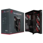 ASUS ROG Cronox ARGB – Case Full Tower PC Panoramico E-ATX/BTF con LCD 9,2” 60Hz, Vetro Temperato Curvo, 4 Ventole ARGB e Doppio Radiatore 360 mm - immagine 24