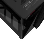 ASUS ROG Cronox ARGB – Case Full Tower PC Panoramico E-ATX/BTF con LCD 9,2” 60Hz, Vetro Temperato Curvo, 4 Ventole ARGB e Doppio Radiatore 360 mm - immagine 6