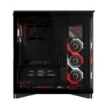 ASUS ROG Cronox ARGB – Case Full Tower PC Panoramico E-ATX/BTF con LCD 9,2” 60Hz, Vetro Temperato Curvo, 4 Ventole ARGB e Doppio Radiatore 360 mm - immagine 9