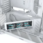 ASUS ROG Cronox ARGB White Edition – Case Full Tower PC Panoramico E-ATX/BTF con LCD 9,2” 60Hz, Vetro Temperato Curvo, 4 Ventole ARGB e Doppio Radiatore 360 mm - immagine 12
