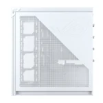 ASUS ROG Cronox ARGB White Edition – Case Full Tower PC Panoramico E-ATX/BTF con LCD 9,2” 60Hz, Vetro Temperato Curvo, 4 Ventole ARGB e Doppio Radiatore 360 mm - immagine 13