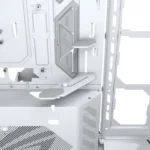 ASUS ROG Cronox ARGB White Edition – Case Full Tower PC Panoramico E-ATX/BTF con LCD 9,2” 60Hz, Vetro Temperato Curvo, 4 Ventole ARGB e Doppio Radiatore 360 mm - immagine 17
