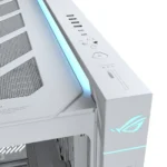 ASUS ROG Cronox ARGB White Edition – Case Full Tower PC Panoramico E-ATX/BTF con LCD 9,2” 60Hz, Vetro Temperato Curvo, 4 Ventole ARGB e Doppio Radiatore 360 mm - immagine 7