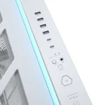 ASUS ROG Cronox ARGB White Edition – Case Full Tower PC Panoramico E-ATX/BTF con LCD 9,2” 60Hz, Vetro Temperato Curvo, 4 Ventole ARGB e Doppio Radiatore 360 mm - immagine 8