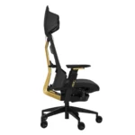 ASUS ROG Destrier Edition 20 – Sedia Gaming Ergonomica Black Gold 150kg, Braccioli 3D 360°, Supporto Lombare, Reclino 135° - immagine 4