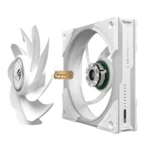 ASUS ROG Eurux GR120 ARGB Reverse Fan White Edition Single Pack – Ventola 120mm Reverse PWM 2200 RPM, 70 CFM, 3,0 mmH₂O e Aura Sync - immagine 15