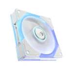 ASUS ROG Eurux GR120 ARGB Reverse Fan White Edition Single Pack – Ventola 120mm Reverse PWM 2200 RPM, 70 CFM, 3,0 mmH₂O e Aura Sync - immagine 3