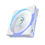 ASUS ROG Eurux GR120 ARGB Reverse Fan White Edition Single Pack – Ventola 120mm Reverse PWM 2200 RPM, 70 CFM, 3,0 mmH₂O e Aura Sync - immagine 7