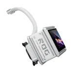 ASUS ROG Ryuo IV SLC 360 ARGB White Edition – Dissipatore AIO 360 mm con Display AMOLED Curvo 6,67” 2K, 3 Ventole ARGB e ASUS InfoHub Bianco - immagine 5