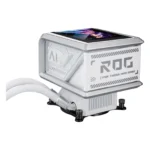 ASUS ROG Ryuo IV SLC 360 ARGB White Edition – Dissipatore AIO 360 mm con Display AMOLED Curvo 6,67” 2K, 3 Ventole ARGB e ASUS InfoHub Bianco - immagine 6