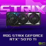 ASUS ROG Strix GeForce RTX 5070 Ti 16GB GDDR7 OC Edition – Scheda Video NVIDIA 2625MHz PCIe 5.0 Aura Sync DLSS 4 Vapor Chamber 3.2 Slot - immagine 2