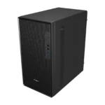 FSP S120 – Case PC M-ATX Mid Tower Compatto, Supporto GPU 255 mm, CPU Cooler 160 mm, Ventola 120 mm e 4 Porte USB - immagine 4