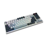 MSI FORGE GK600 TKL WIRELESS SKY – Tastiera Gaming Meccanica TKL Layout Italiano, Hot-Swap, PBT, 2.4GHz, Bluetooth, Display 1,06” e RGB - immagine 3