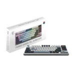 MSI FORGE GK600 TKL WIRELESS SKY – Tastiera Gaming Meccanica TKL Layout Italiano, Hot-Swap, PBT, 2.4GHz, Bluetooth, Display 1,06” e RGB - immagine 6