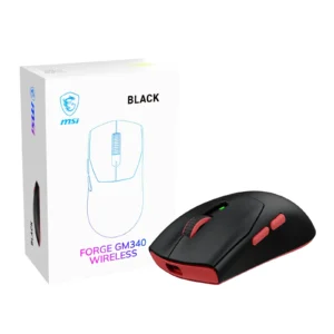 MSI FORGE GM340 WIRELESS BLACK