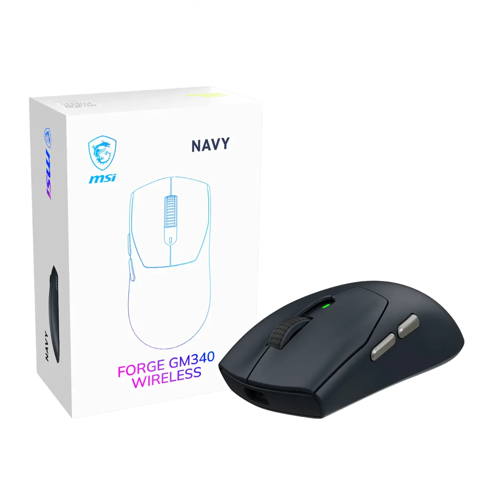 MSI FORGE GM340 WIRELESS NAVY