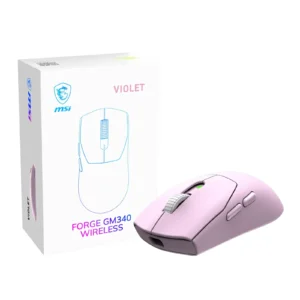 MSI FORGE GM340 WIRELESS VIOLET
