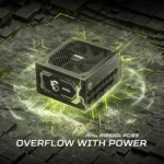 MSI MAG A1250GL PCIE5 – Alimentatore PC Gaming 1250W ATX 3.1 PCIe 5.1 600W 80 PLUS Gold Full Modular PSU con Ventola FDB 135mm - immagine 2