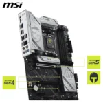 MSI MAG X870E GAMING MAX WIFI – Scheda Madre Gaming AM5 AMD X870E ATX DDR5 8200+ PCIe 5.0 WiFi 7 5G LAN USB4 3x M.2 - immagine 6