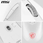 MSI VERSA 300 WIRELESS WHITE – Mouse Gaming Wireless 60g, 8000 DPI, Tri-Mode, Kailh Switch e Diamond Side Grips Bianco - immagine 11