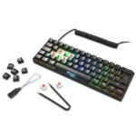 Sharkoon SKILLER SGK50 S4 Black IT – Tastiera Gaming 60% Layout Italiano Switch Kailh Red Hot-Swap RGB 1000Hz Nero - immagine 7