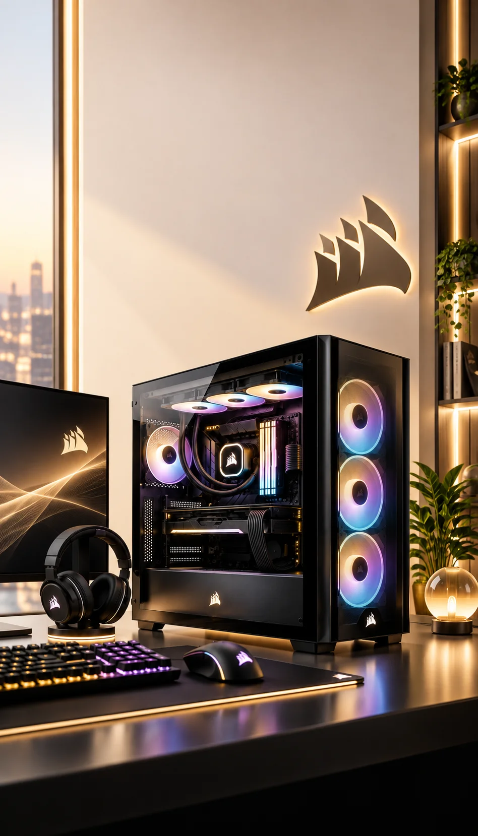 PC Powered by CORSAIR