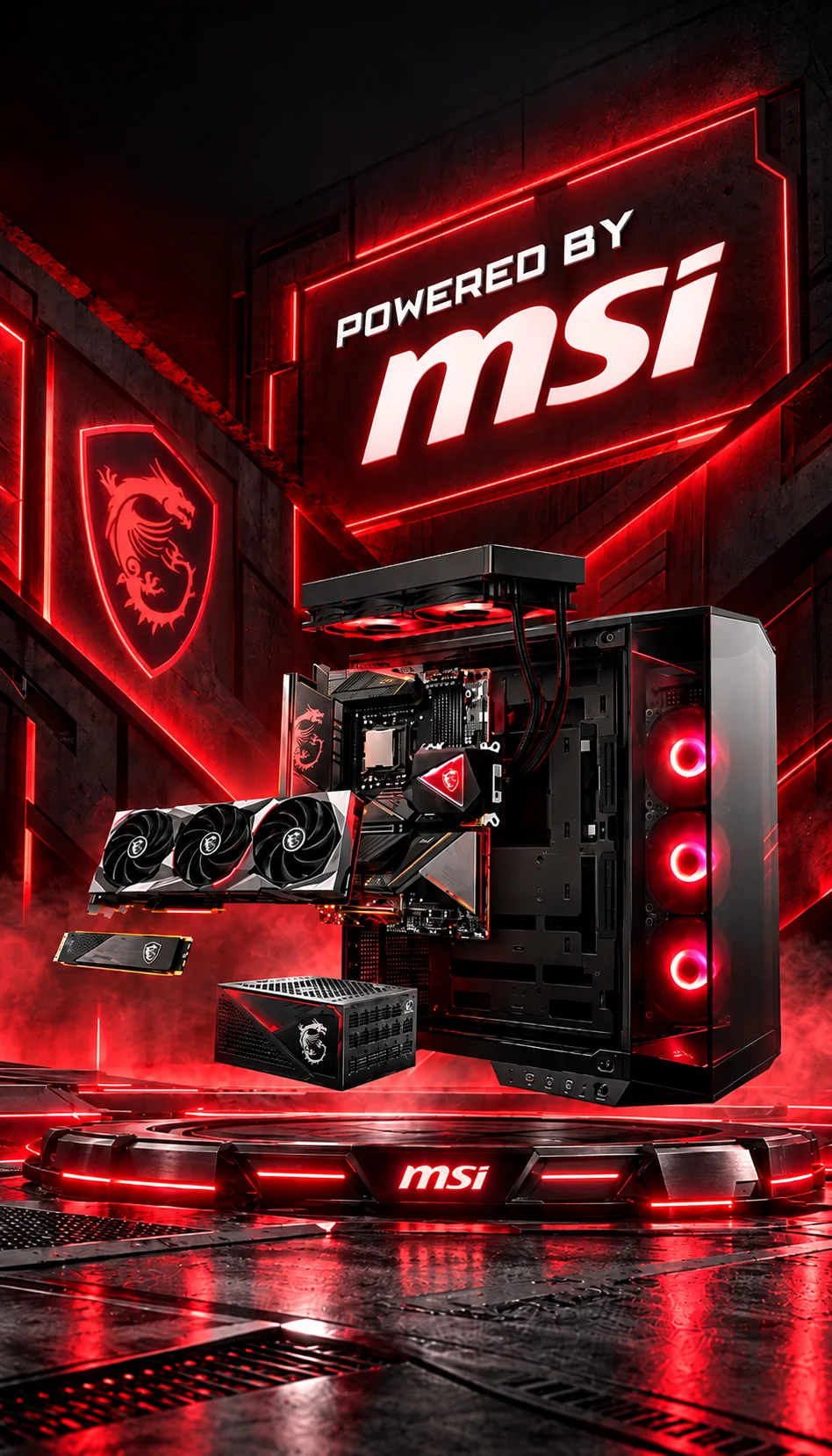 PC Powered by MSI