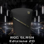ASUS ROG SLASH Backpack Edition 20 – Zaino Gaming 18" Black Gold Roll Top FIDLOCK Idrorepellente con Scomparto Laptop e Cerniere YKK - immagine 2