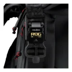 ASUS ROG SLASH Backpack Edition 20 – Zaino Gaming 18" Black Gold Roll Top FIDLOCK Idrorepellente con Scomparto Laptop e Cerniere YKK - immagine 9